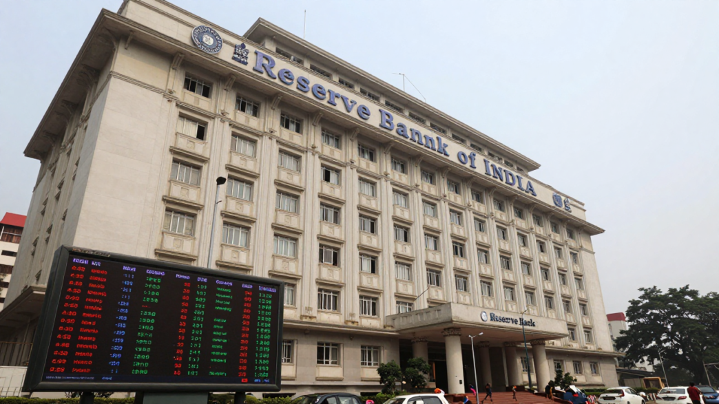 Reserve Bank of India headquarters in Mumbai on the day the central bank raised its repo rate.