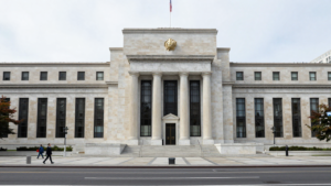 The Federal Reserve Board building in Washington, D.C.