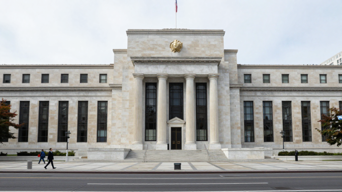The Federal Reserve Board building in Washington, D.C.