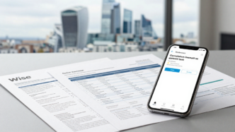 Smartphone displaying a finance app beside investment statements and tax paperwork.