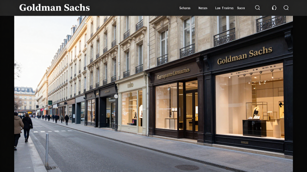 Luxury storefronts along a European shopping street