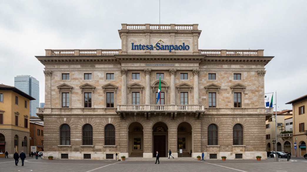 Historic Monte dei Paschi headquarters in Siena, representing the bank at the center of Intesa Sanpaolo’s takeover offer.