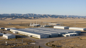 Planned data center and power infrastructure on the Wyoming plains