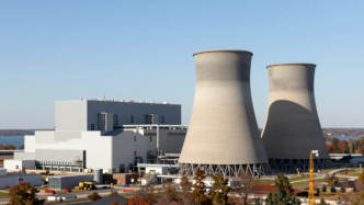 Perry Nuclear Power Plant in Ohio, the site of a proposed federal financing review for an uprate project.